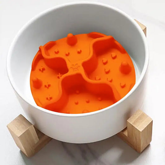 Dog Lick Mat with Suction Cups – Slow Feeder & Anxiety Relief Pad for Crate Training, Bathing & Grooming – Durable Slow Feeding Mat for Small, Medium & Large Dogs